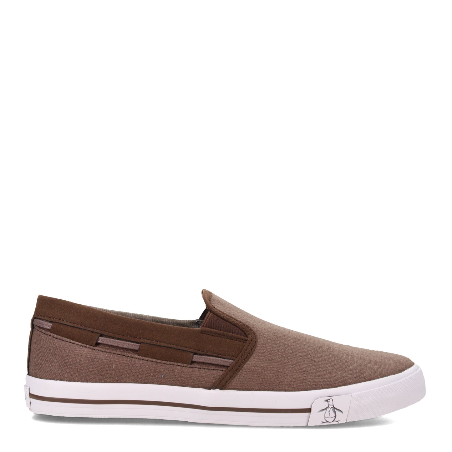 Peltz Shoes Men's Original Penguin Barrow Slip-On BROWN PG00040-01B1