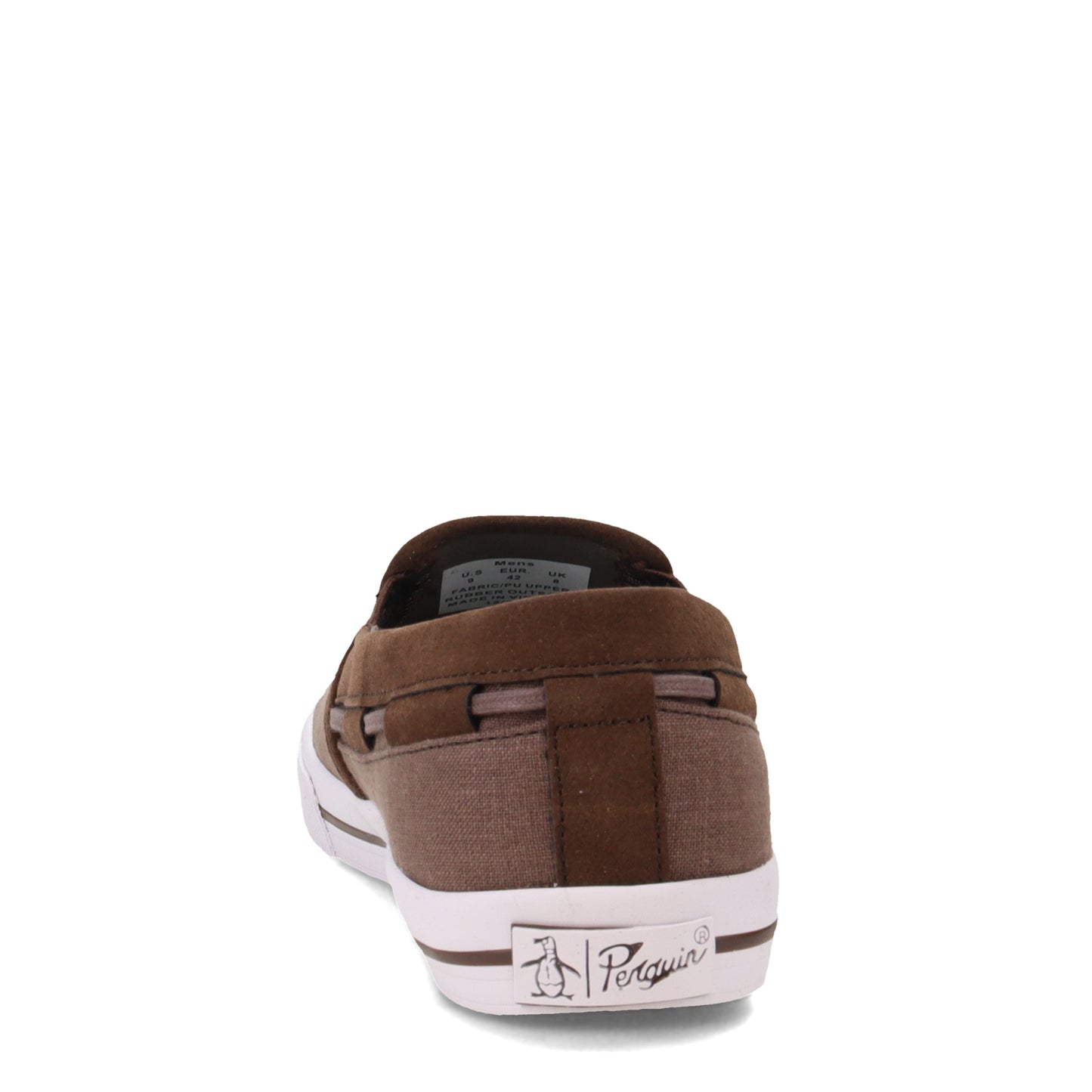 Peltz Shoes Men's Original Penguin Barrow Slip-On BROWN PG00040-01B1