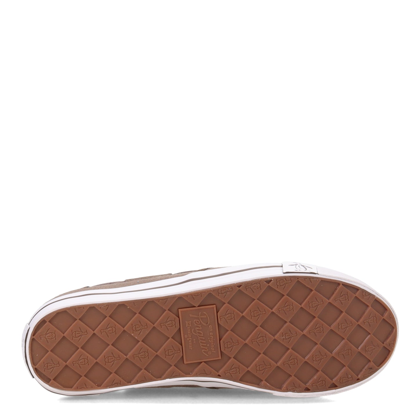Peltz Shoes Men's Original Penguin Barrow Slip-On BROWN PG00040-01B1
