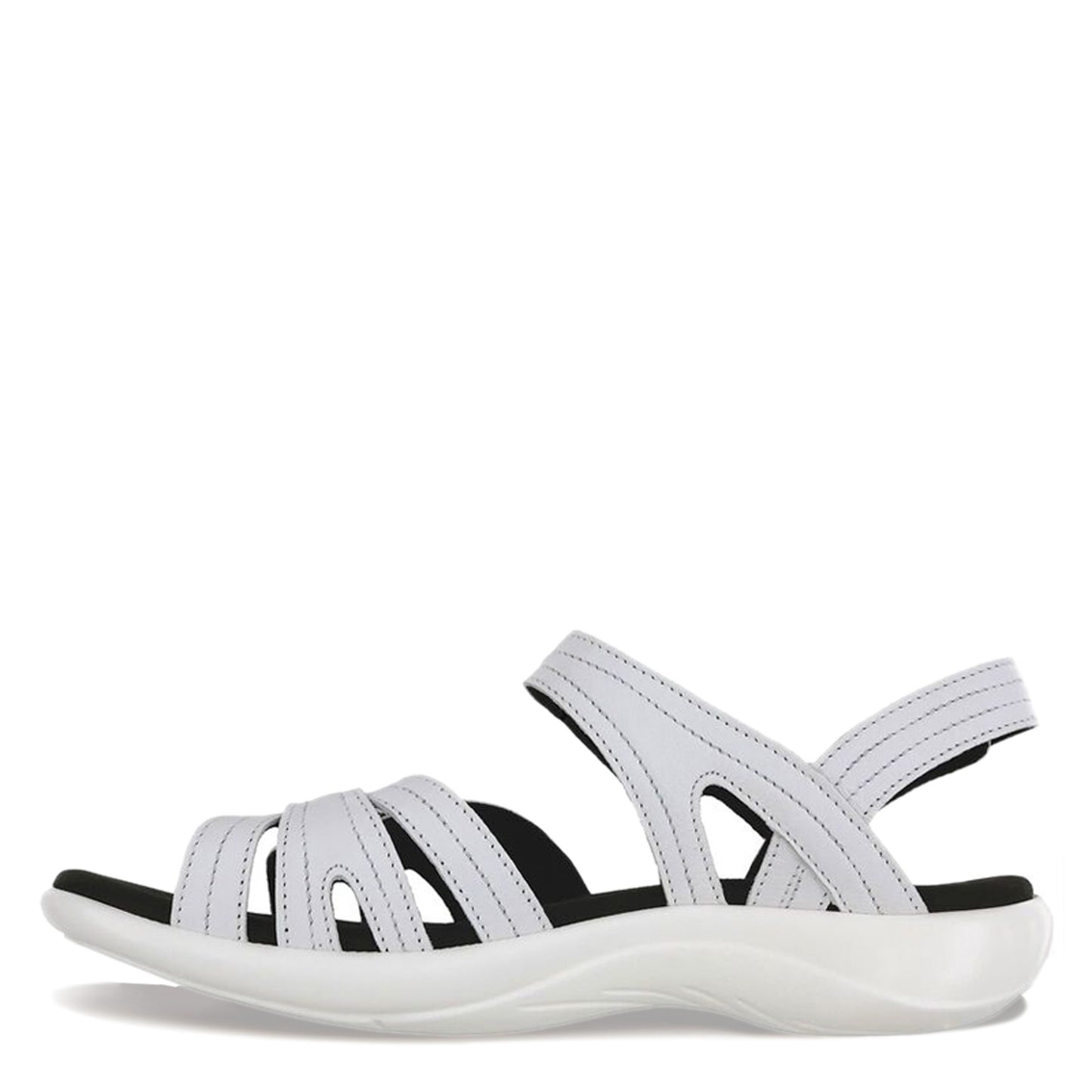 Peltz Shoes Women's SAS Pier Sandal CHALK PIER CHALK
