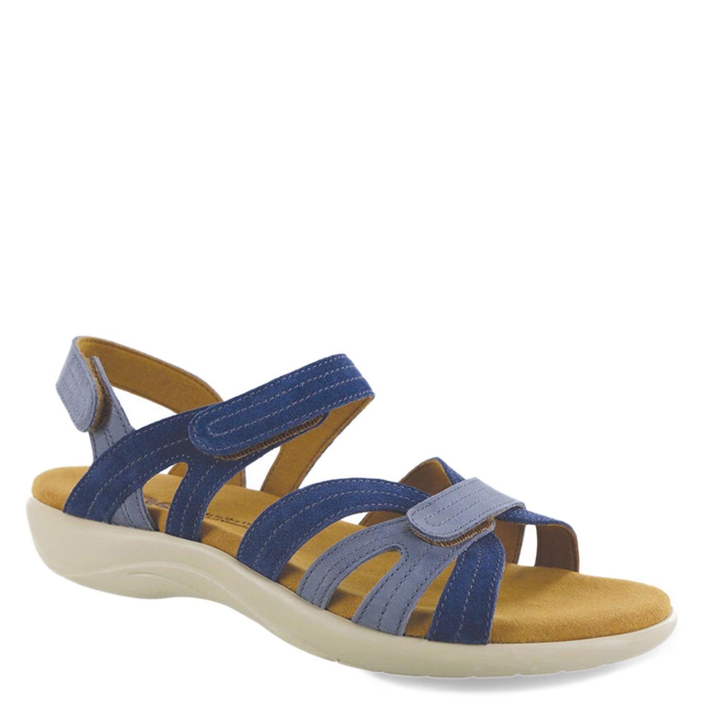 Peltz Shoes Women's SAS Pier Sandal OCEAN PIER OCEANIA