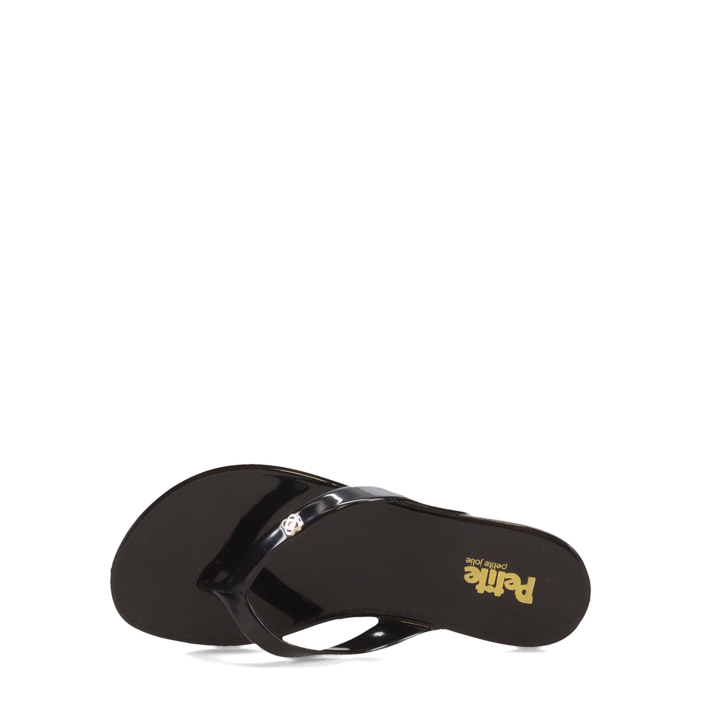 Peltz Shoes Girl's Petite Jolie Lucky Sandal - Little Kid BLACK PJ4420IN-BLK