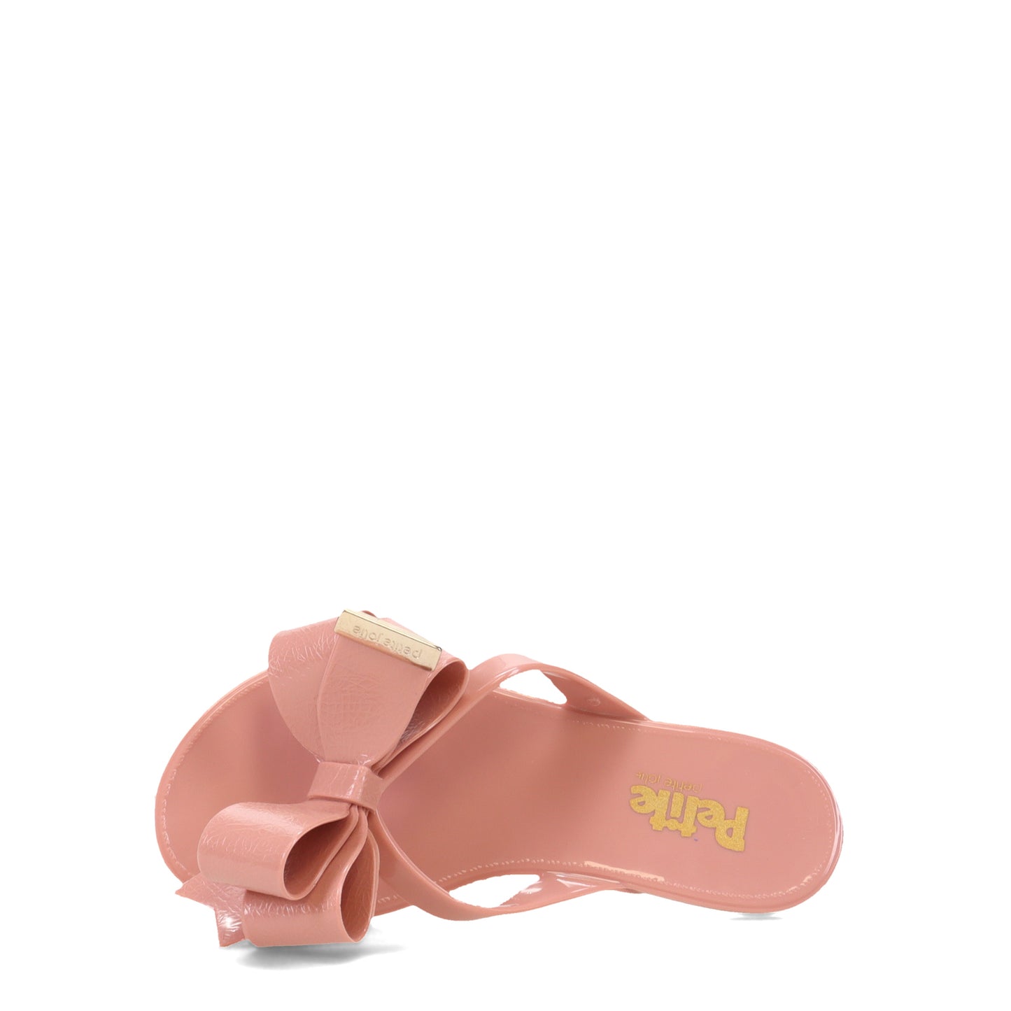 Peltz Shoes Girl's Petite Jolie Lucky Nassau Sandal - Little Kid PINK PJ4533IN-ANT