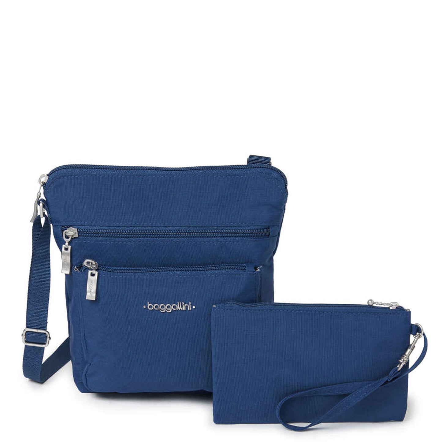 Peltz Shoes Women's Baggallini Pocket Crossbody with RFID Phone Wristlet Pacific POC879-PACIFIC
