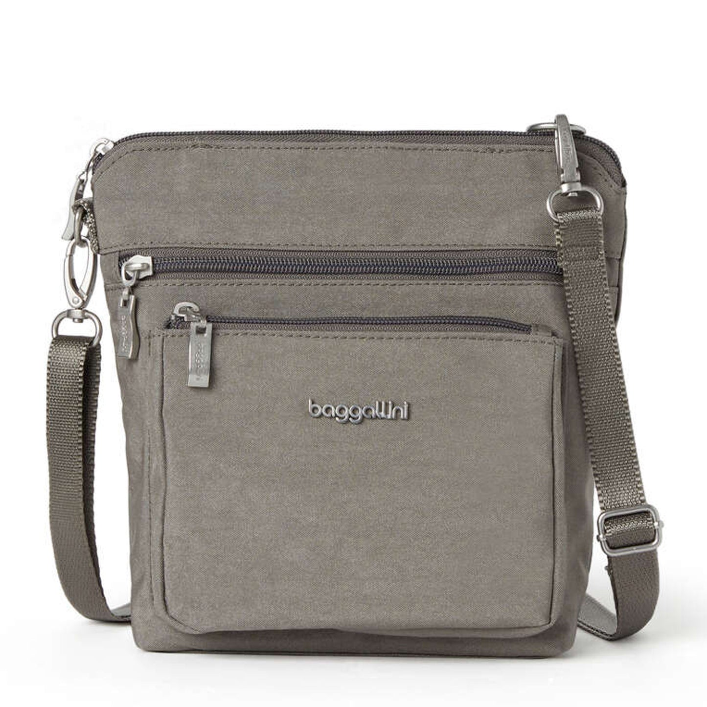 Peltz Shoes Women's Baggalini Modern Pocket Crossbody Midnight Blossom POK730-MID BLSM