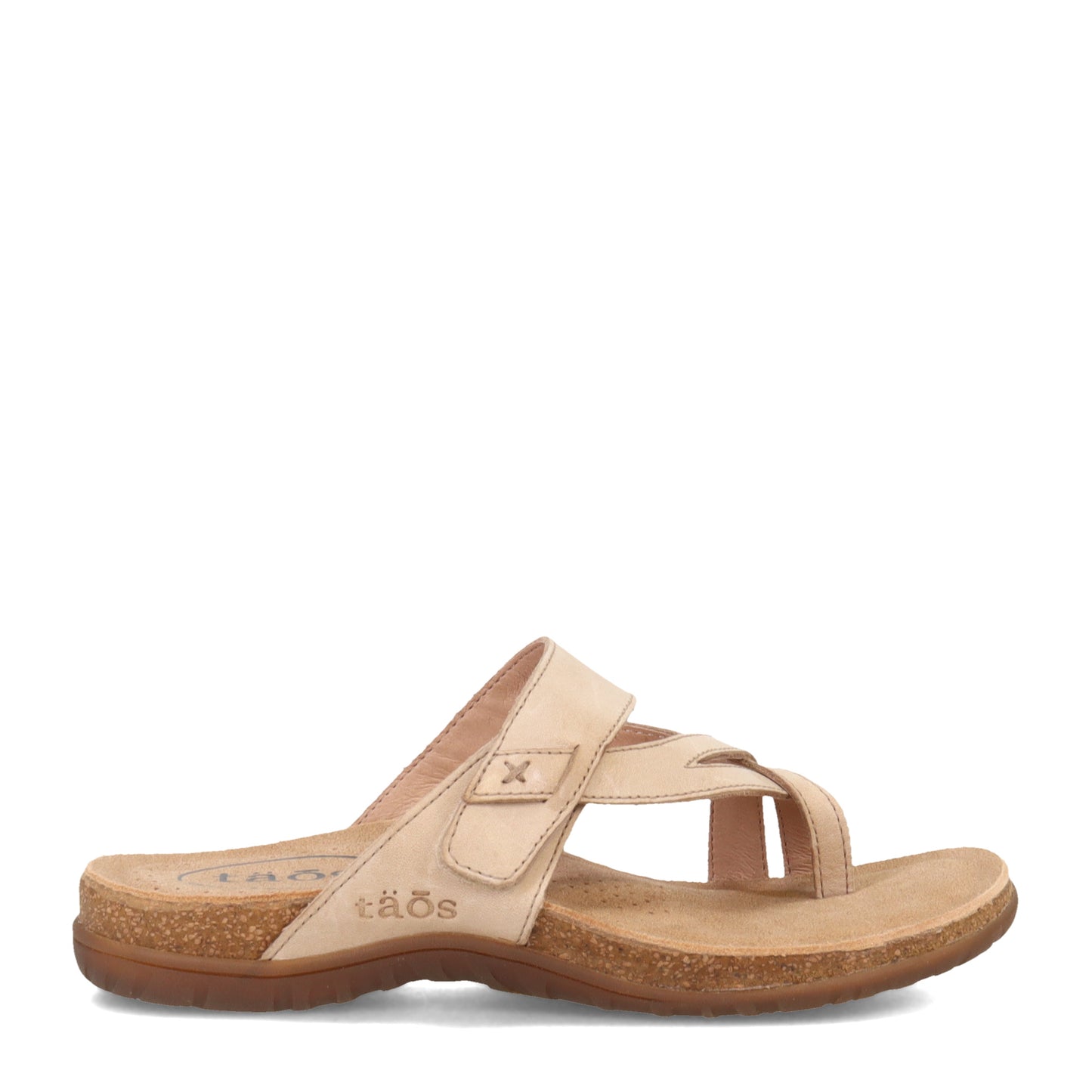 Peltz Shoes Women's Taos Perfect Sandal Stone PRF-14050-STN