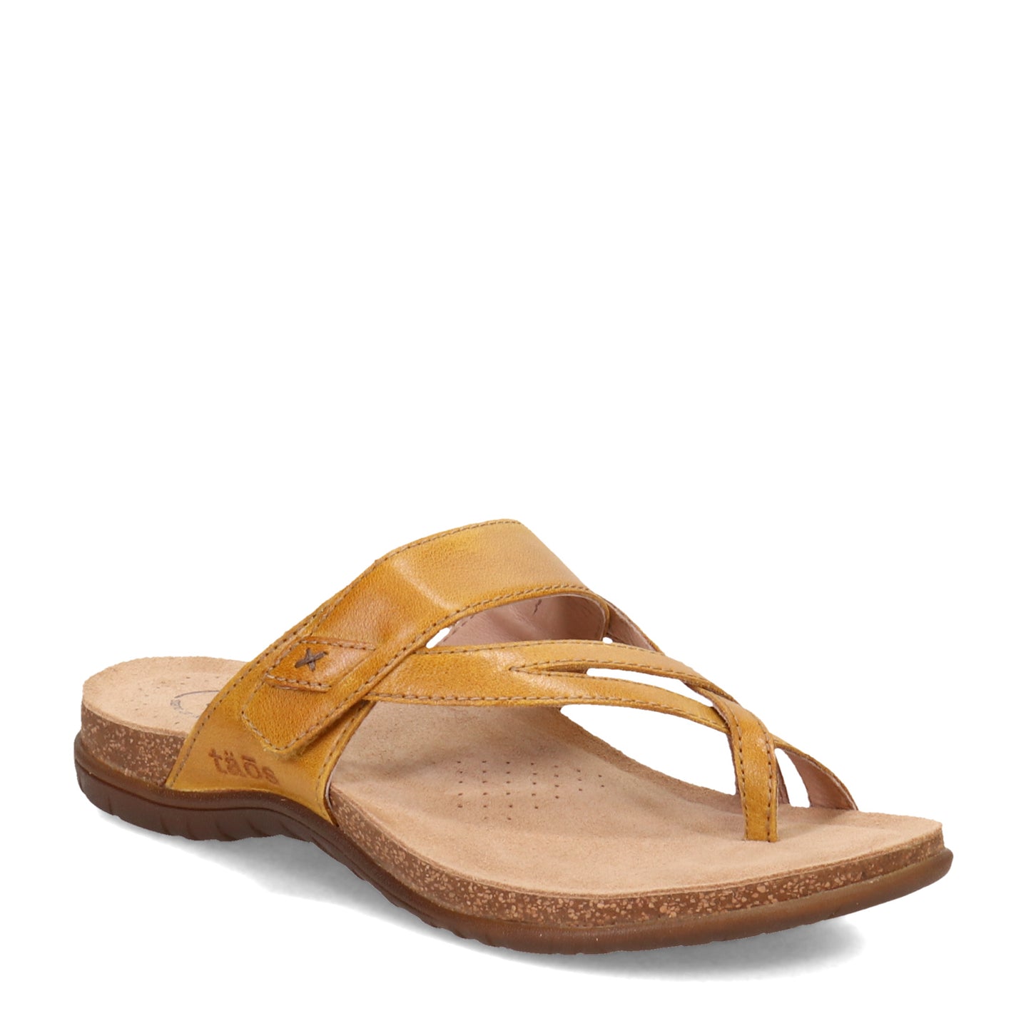 Peltz Shoes Women's Taos Perfect Sandal Dark Yellow PRF-14050-YLW