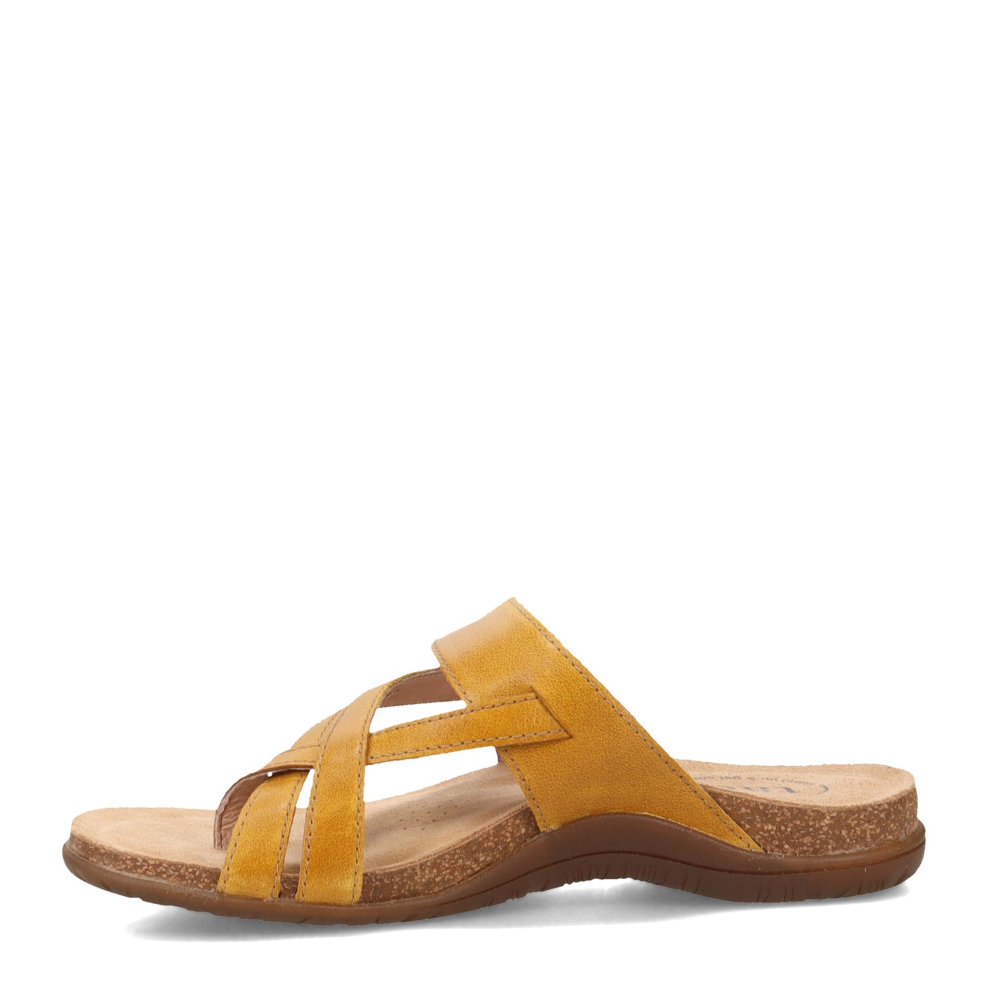 Peltz Shoes Women's Taos Perfect Sandal Dark Yellow PRF-14050-YLW
