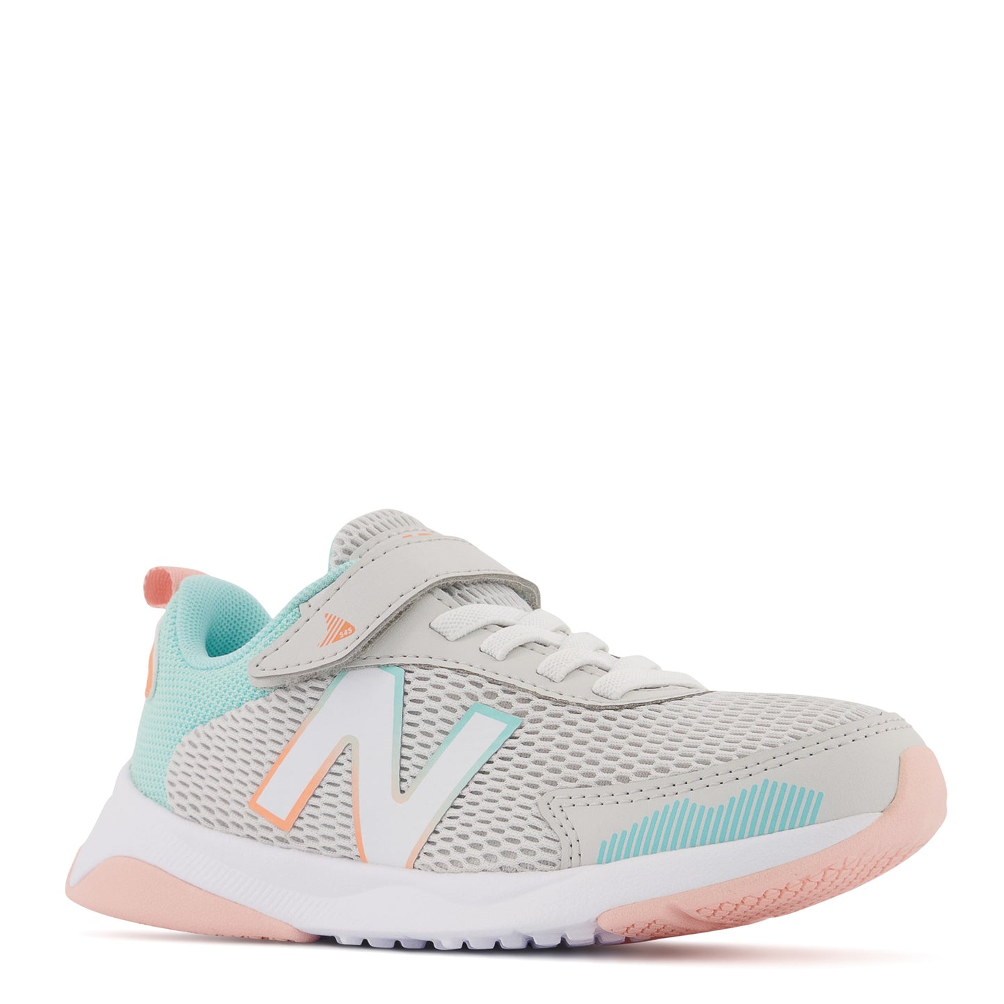 Peltz Shoes Girl's New Balance DynaSoft 545 Sneaker - Little Kid SUMMER FOG/SURF PT545GS1