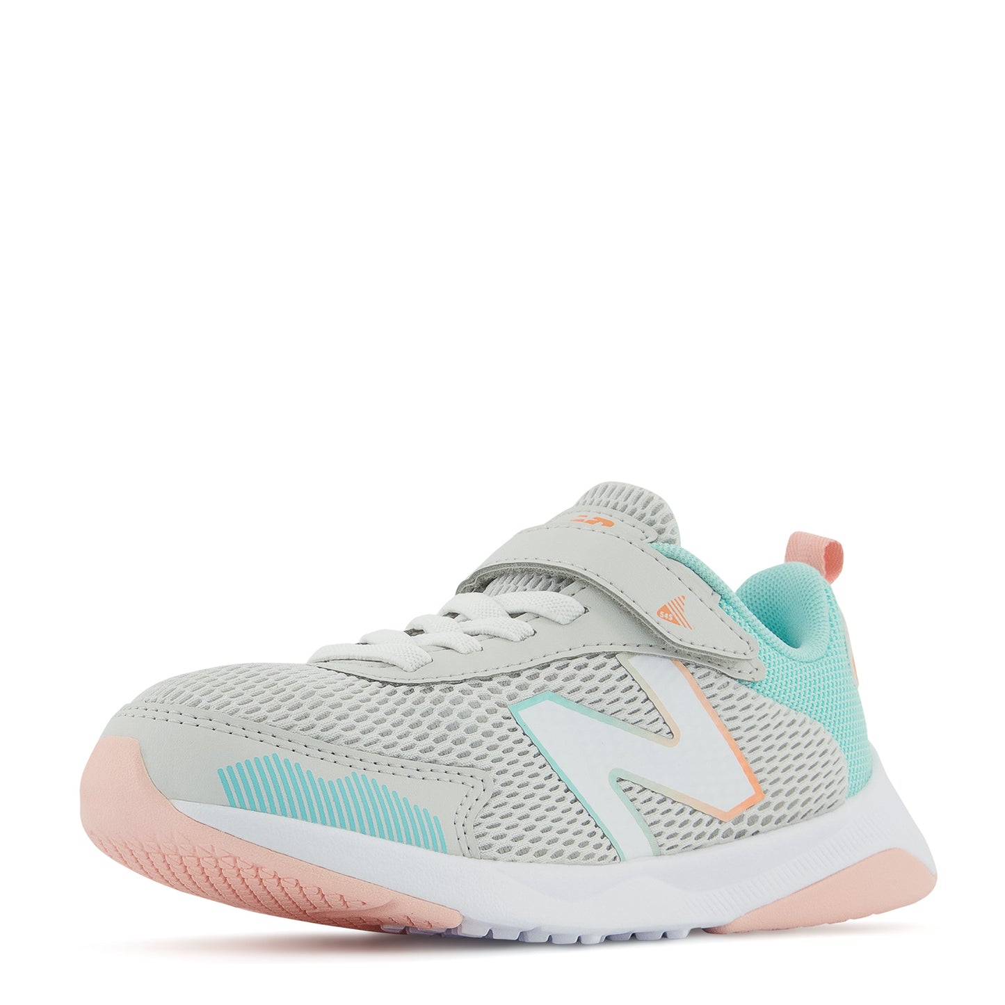 Peltz Shoes Girl's New Balance DynaSoft 545 Sneaker - Little Kid SUMMER FOG/SURF PT545GS1