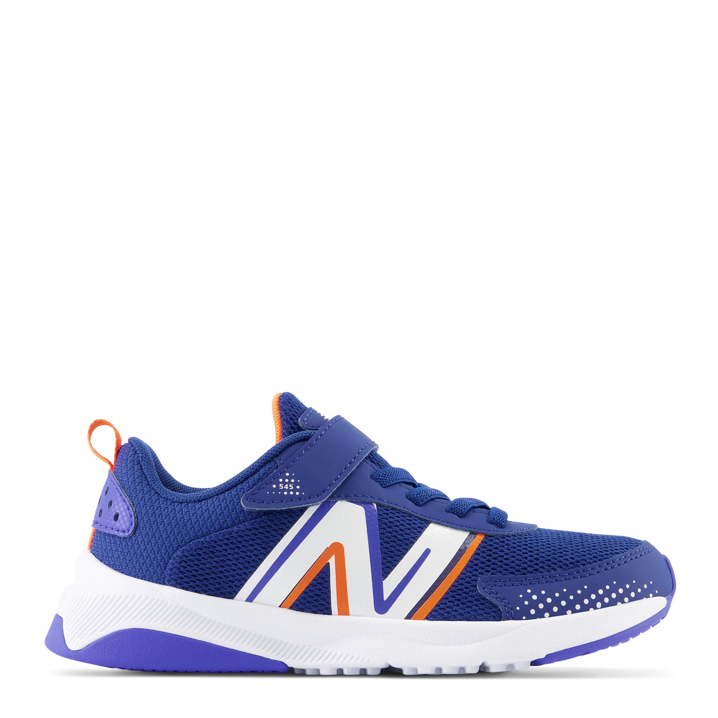 Peltz Shoes Boy's New Balance DynaSoft 545 Sneaker - Little Kid Night Sky / Orange PT545NB1