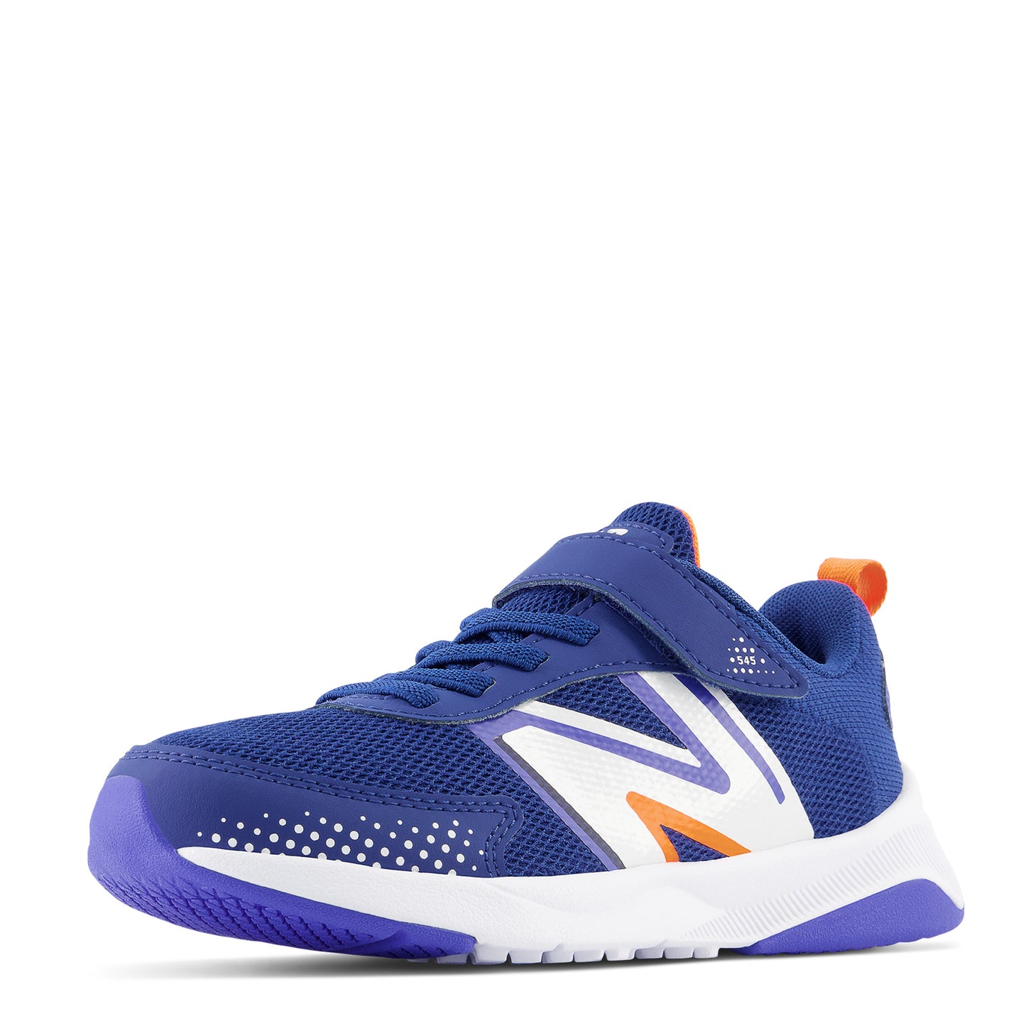 Peltz Shoes Boy's New Balance DynaSoft 545 Sneaker - Little Kid Night Sky / Orange PT545NB1