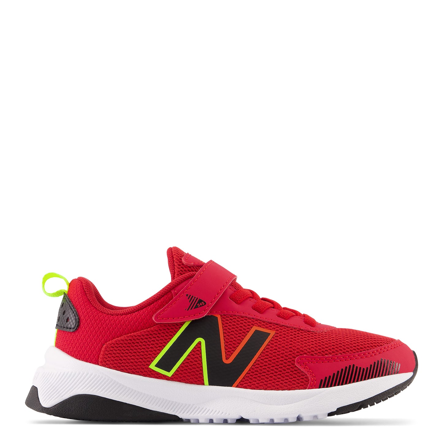 Peltz Shoes Boy's New Balance DynaSoft 545 Sneaker - Little Kid RED BLACK MULTI PT545RH1