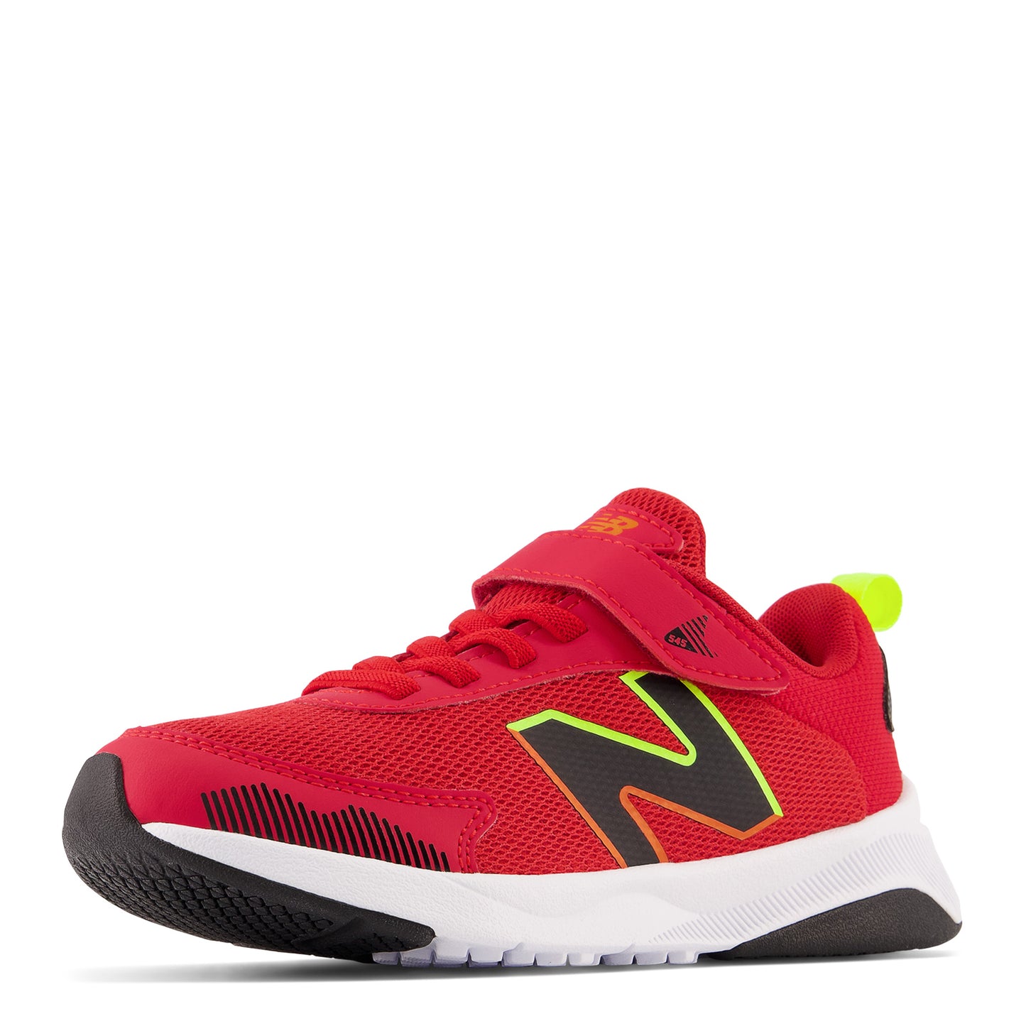 Peltz Shoes Boy's New Balance DynaSoft 545 Sneaker - Little Kid RED BLACK MULTI PT545RH1