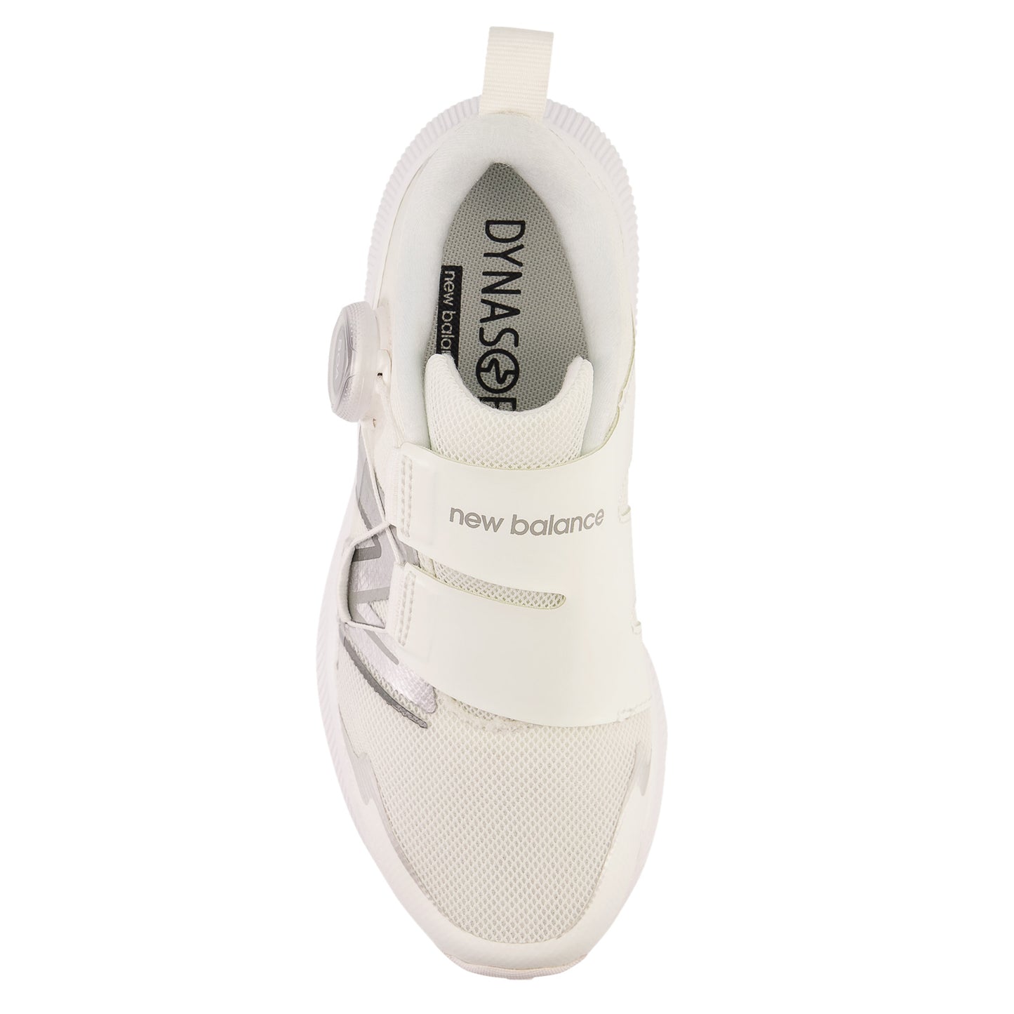 Peltz Shoes Girl's New Balance Fuel Core Reveal v4 Sneaker - Little Kid WHITE PTRVLWH4