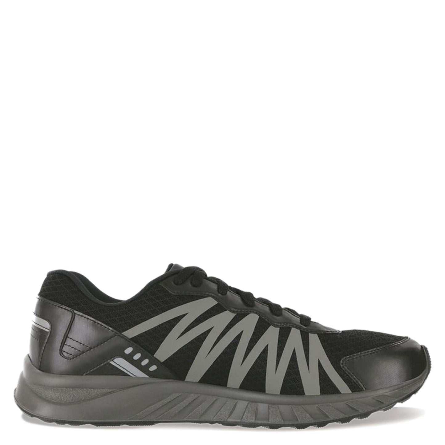 Peltz Shoes Men's SAS Pursuit Sneaker BLACK GRAY PURSUIT BKGRY