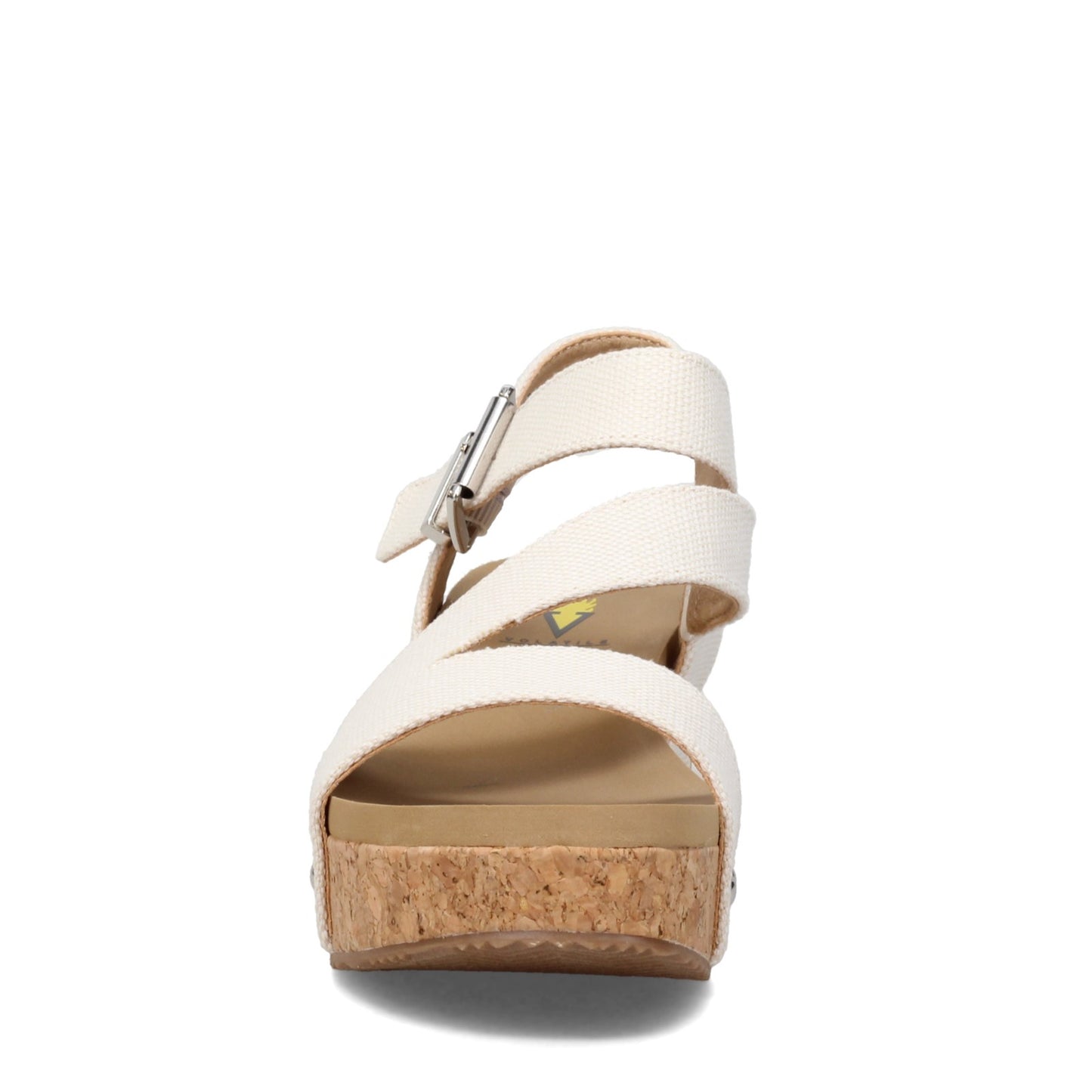 Peltz Shoes Women's Volatile Biloxi Sandal IVORY PV118-IVORY