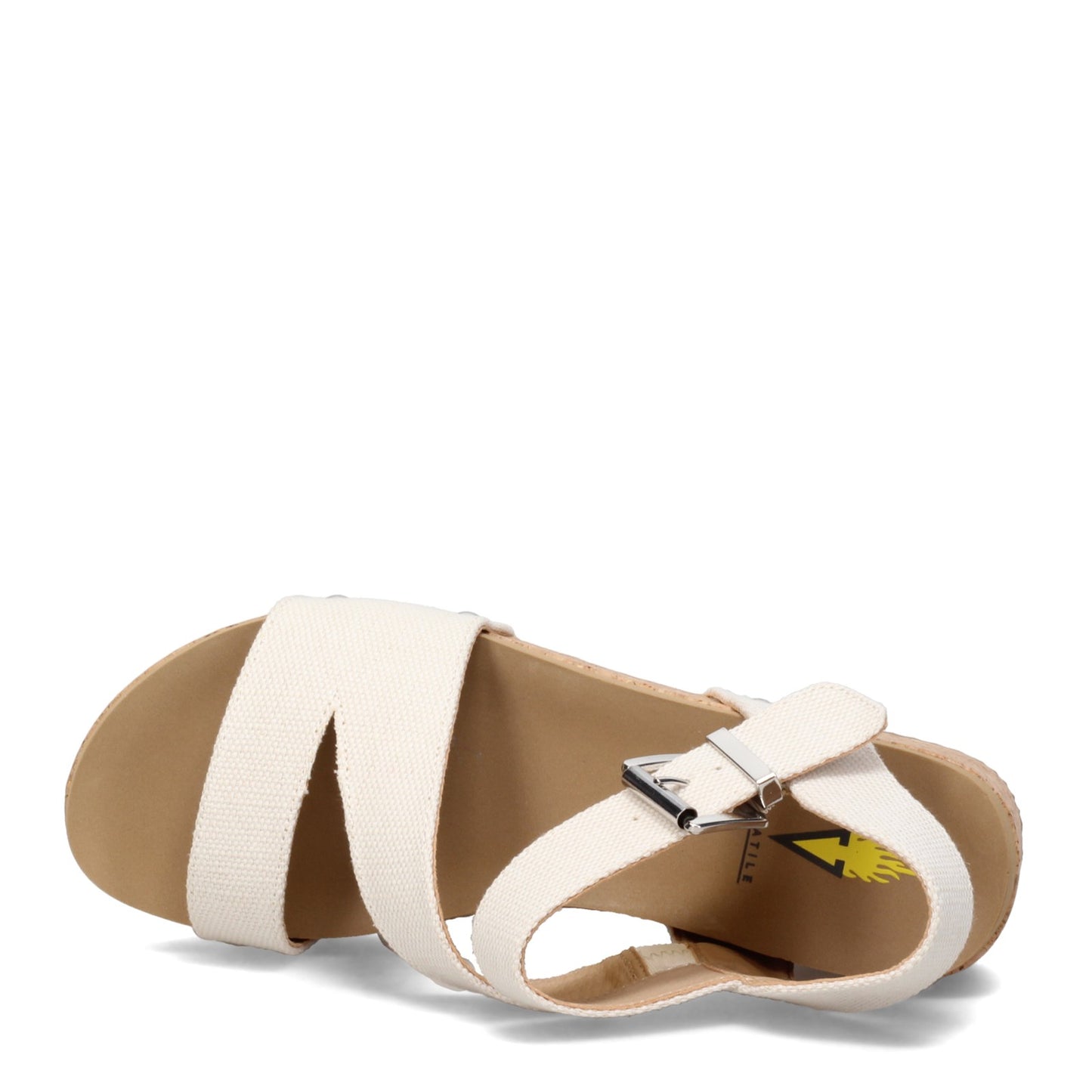 Peltz Shoes Women's Volatile Biloxi Sandal IVORY PV118-IVORY