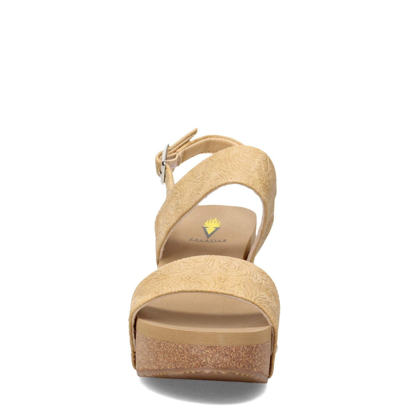 Peltz Shoes Women's Volatile Summerlove Sandal BEIGE PV119-BEIGE