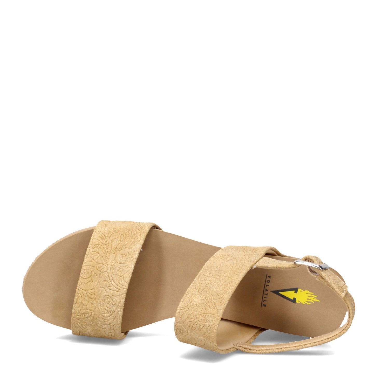 Peltz Shoes Women's Volatile Summerlove Sandal BEIGE PV119-BEIGE