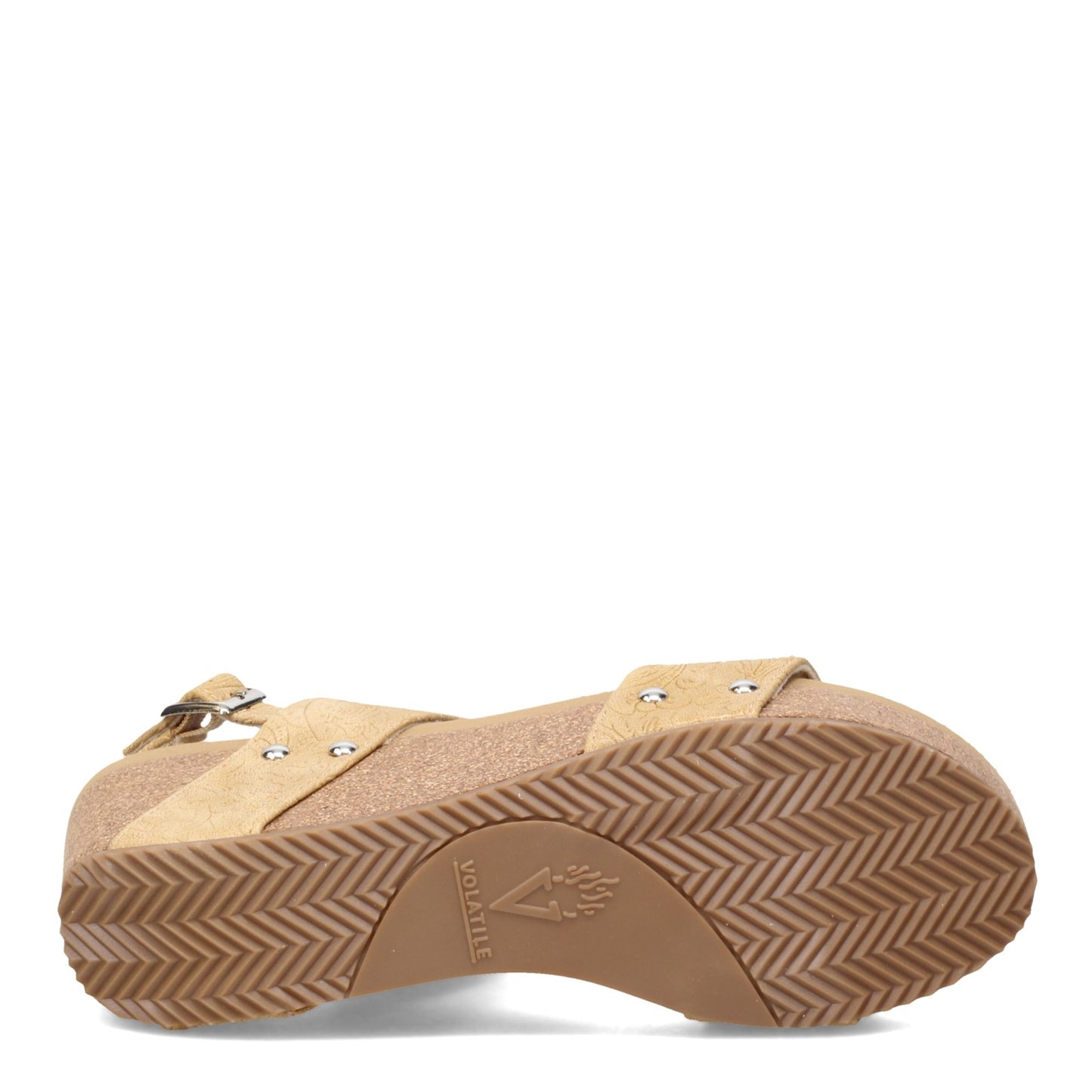 Peltz Shoes Women's Volatile Summerlove Sandal BEIGE PV119-BEIGE