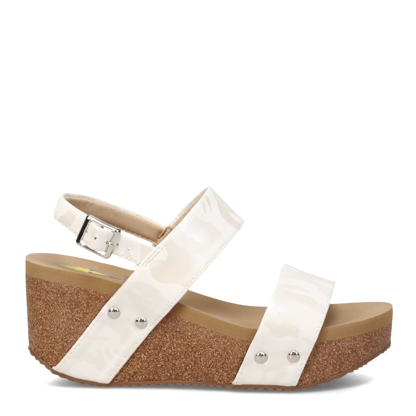 Peltz Shoes Women's Volatile Summerlove Sandal WHITE CAMO PV119-WHTCAMO