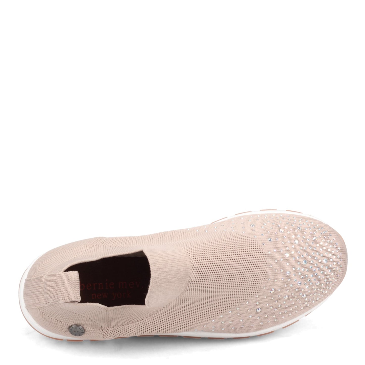 Peltz Shoes Women's Bernie Mev Peacock Sneaker BLUSH PEACOCK BLUSH