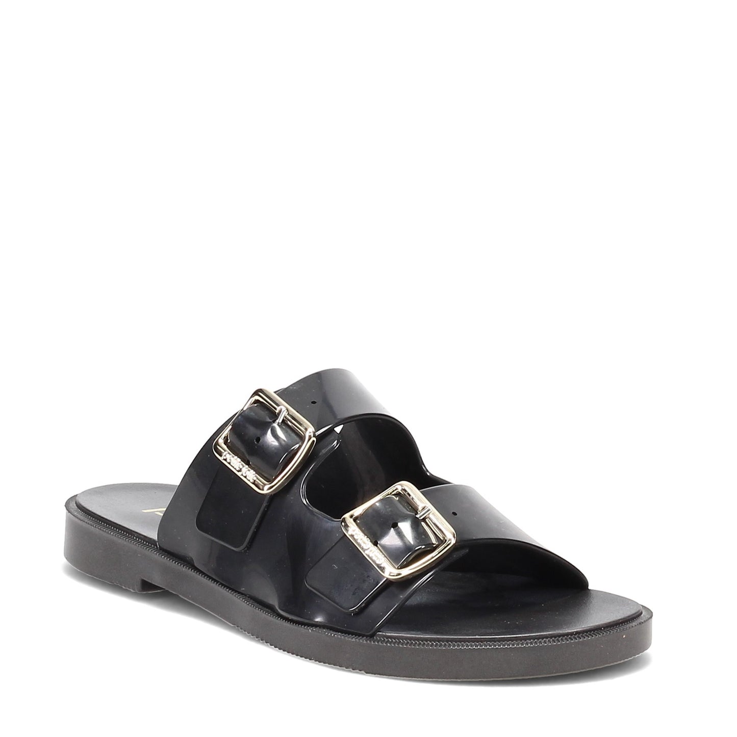 Peltz Shoes Women's Petite Jolie Beats Sandal BLACK PJ5351-BLACK