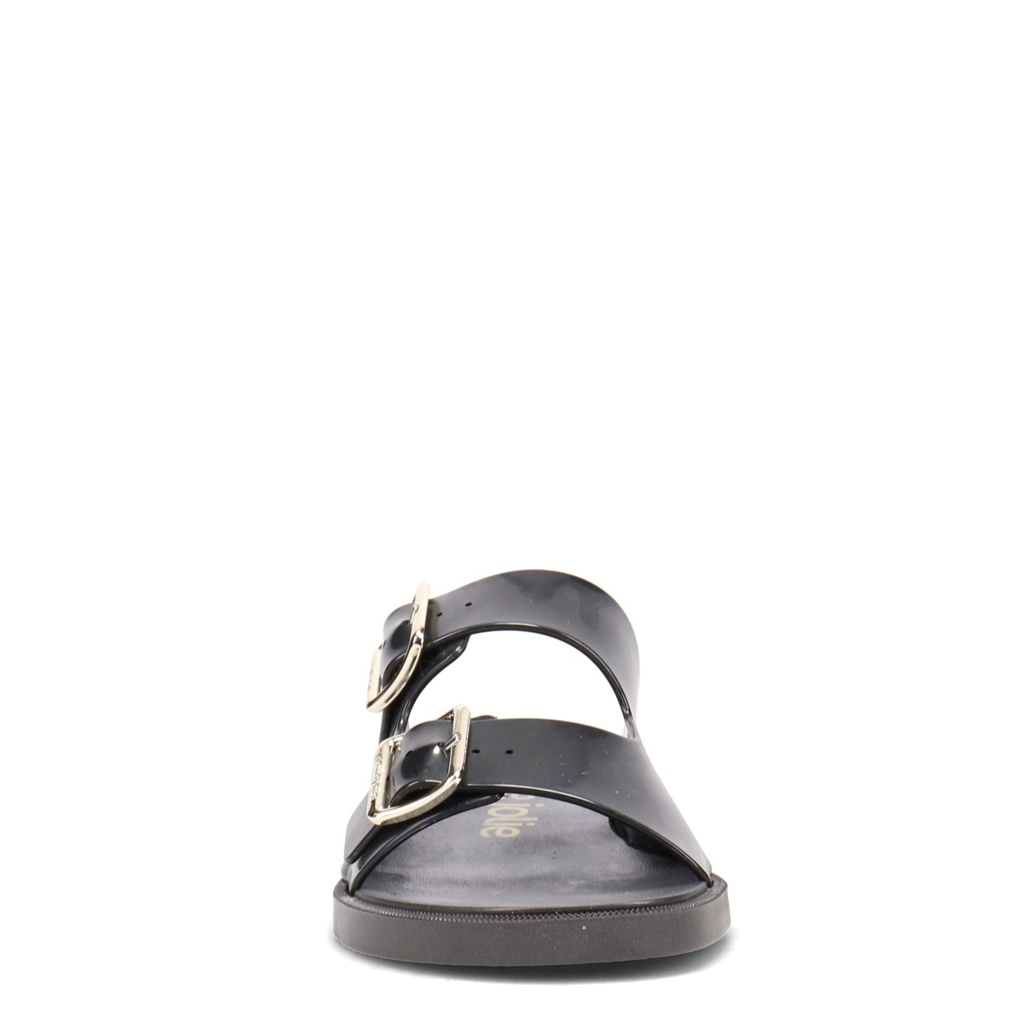 Peltz Shoes Women's Petite Jolie Beats Sandal BLACK PJ5351-BLACK