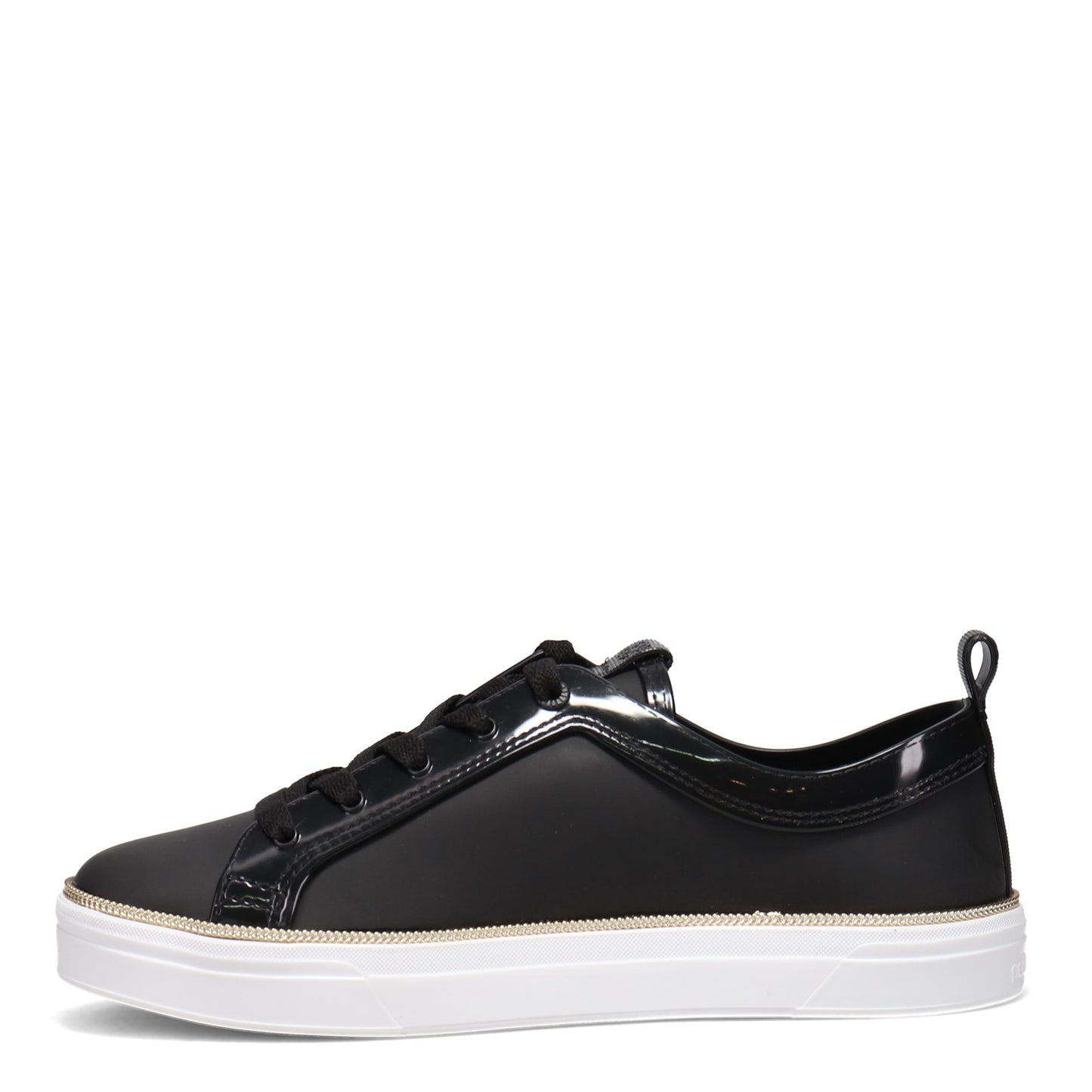 Peltz Shoes Women's Petite Jolie Radford Sneaker BLACK PJ5442-BLACK
