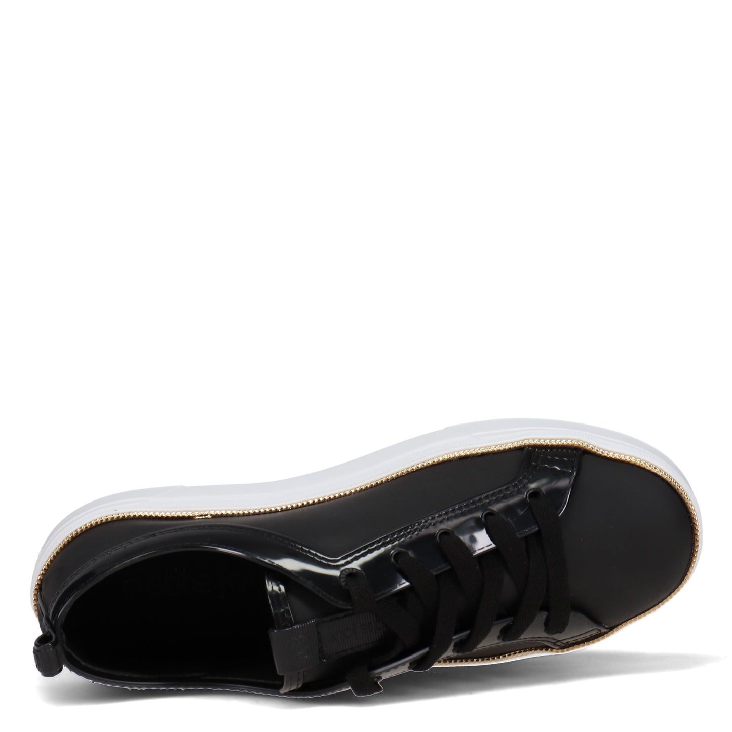 Peltz Shoes Women's Petite Jolie Radford Sneaker BLACK PJ5442-BLACK