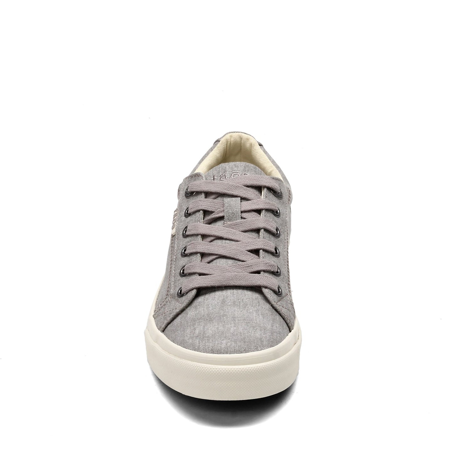 Peltz Shoes Women's Taos Plim Soul Sneaker Grey Wash Canvas PLS-13644-GYWC