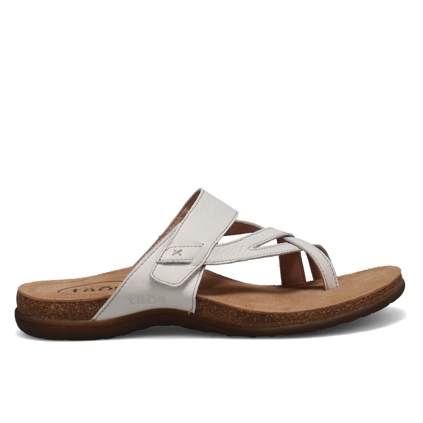 Peltz Shoes Women's Taos Perfect Sandal White PRF-14050-WHT