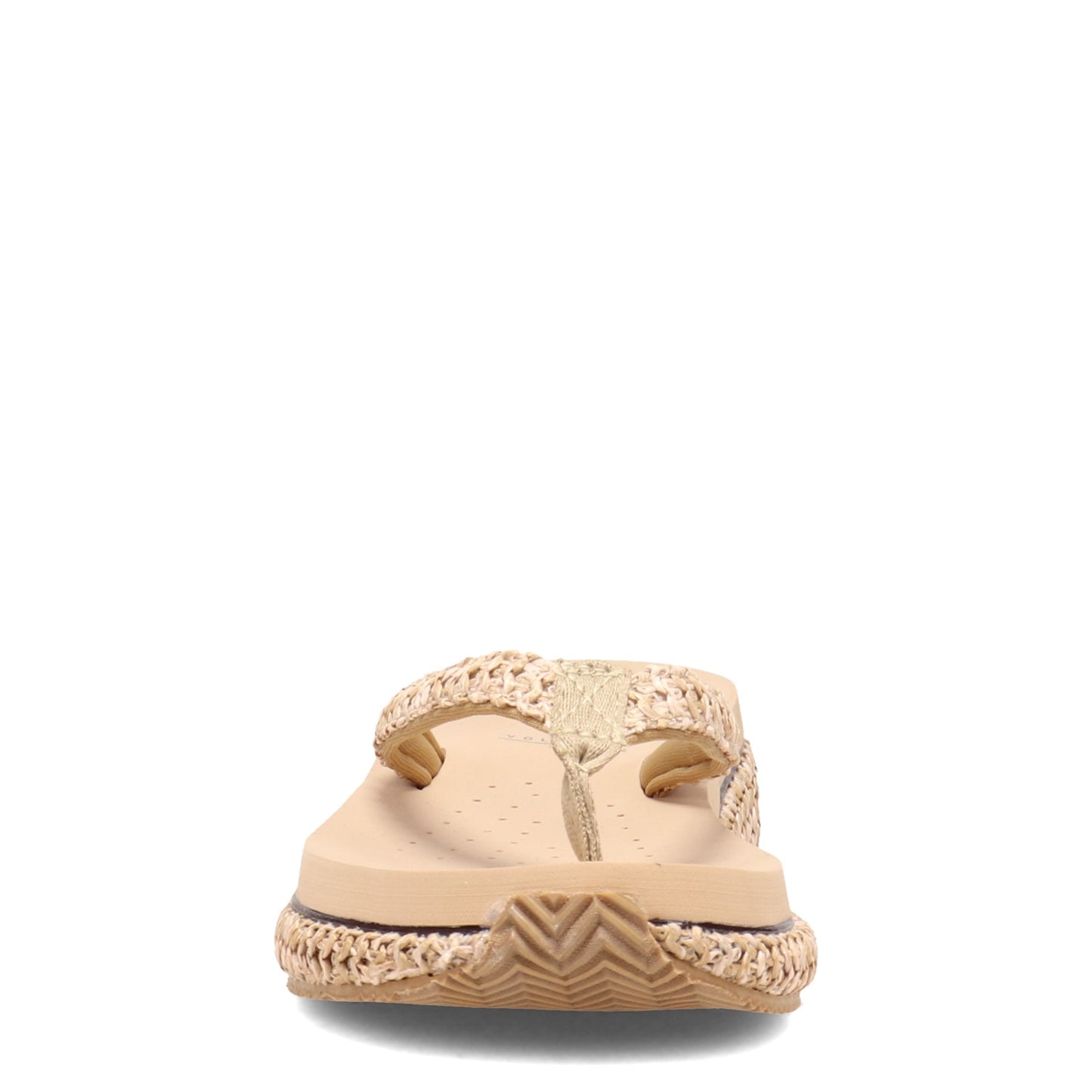 Peltz Shoes Women's Volatile Palau Sandal NATURAL PV100-NATURAL