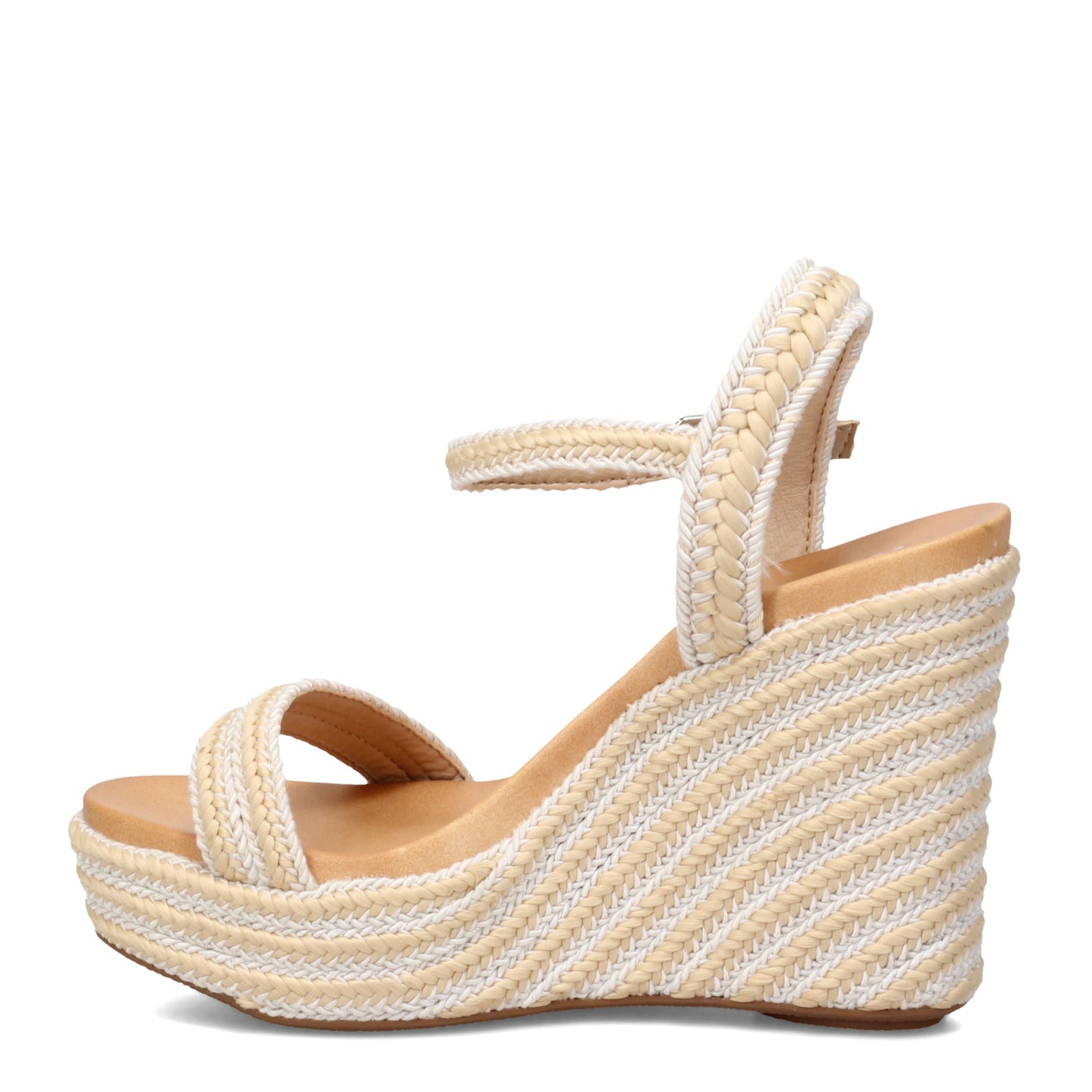 Peltz Shoes Women's MIA Allda Sandal Natural QI00238-NATURAL