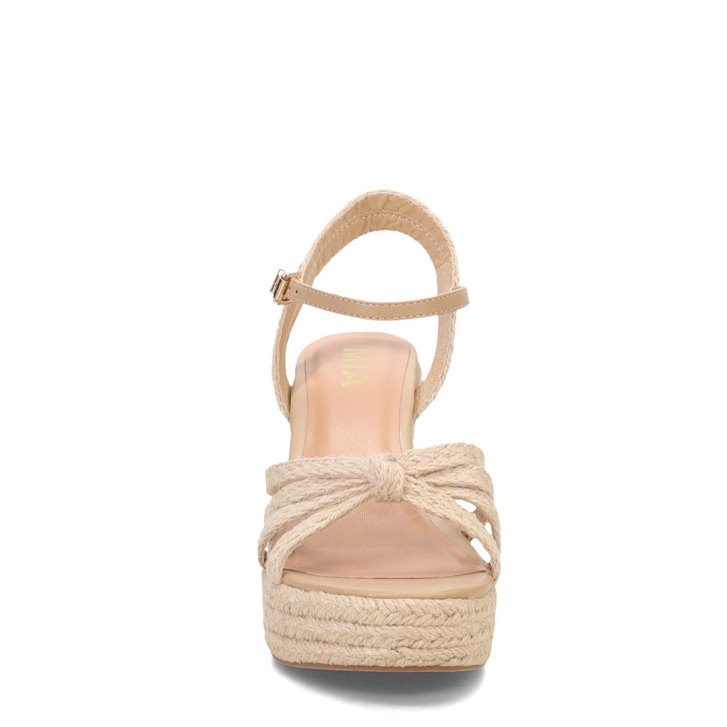 Peltz Shoes Women's MIA Ashlee Sandal Natural QI00317-NATURAL