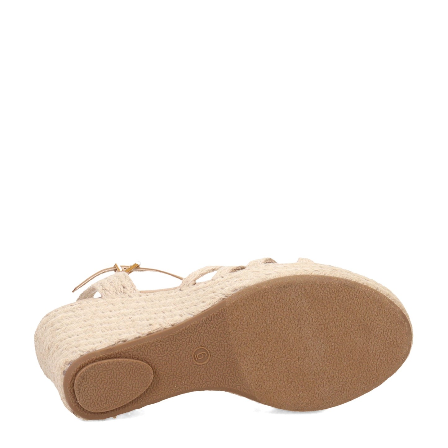 Peltz Shoes Women's MIA Ashlee Sandal Natural QI00317-NATURAL