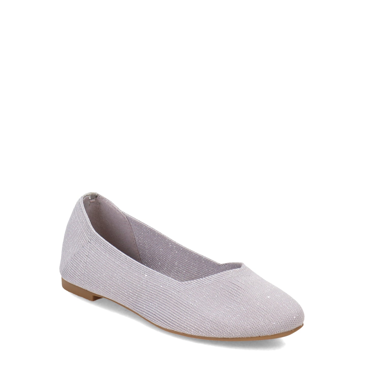 Peltz Shoes Girl's MIA Kids Kandi Flat - Little Kid & Big Kid SILVER QIK065-SIL