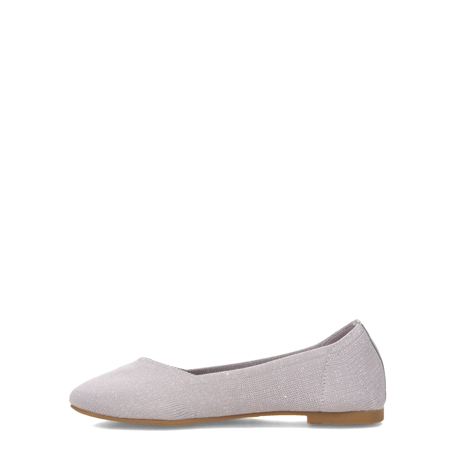 Peltz Shoes Girl's MIA Kids Kandi Flat - Little Kid & Big Kid SILVER QIK065-SIL