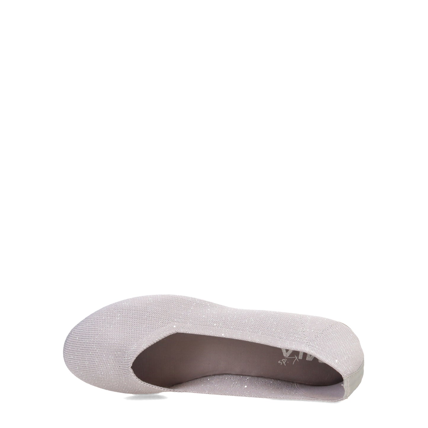 Peltz Shoes Girl's MIA Kids Kandi Flat - Little Kid & Big Kid SILVER QIK065-SIL