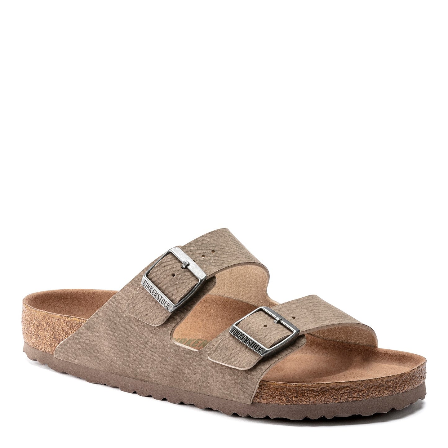 Peltz Shoes Men's Birkenstock Arizona Vegan Sandal - Regular Width DESERT R 1023 036