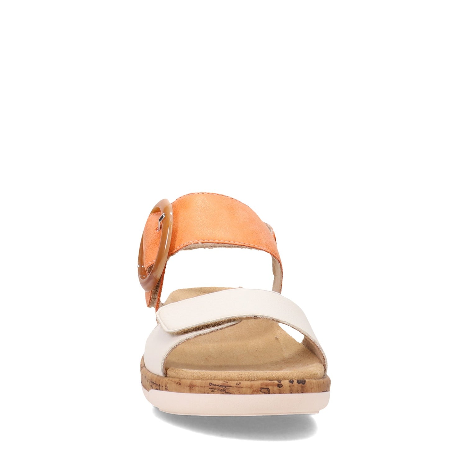 Peltz Shoes Women's Remonte Rock Sandal OFF WHITE R6853-38