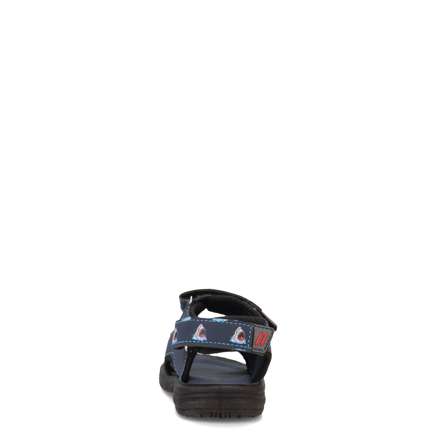 Peltz Shoes Boy's Josmo Rugged Bear Shark Sandal - Toddler NAVY RB90783H-NVY
