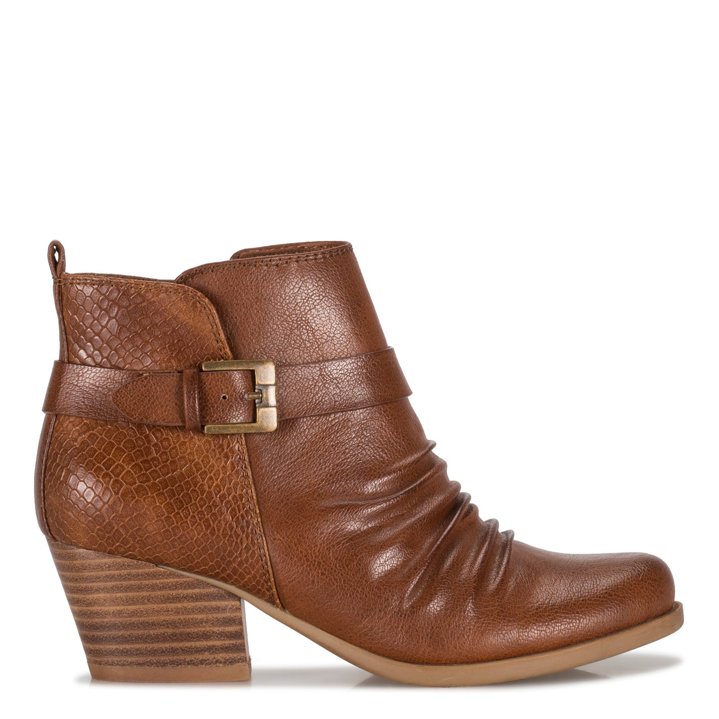 Peltz Shoes Women's Baretraps Rebel Boot Cognac REBEL-COG