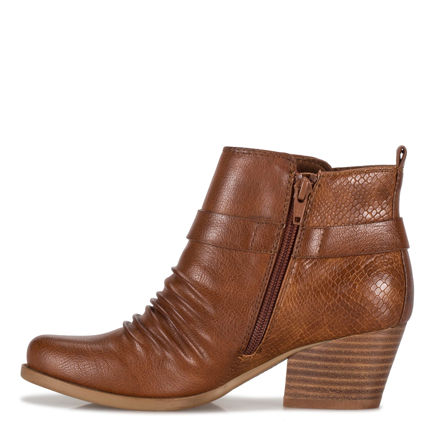 Peltz Shoes Women's Baretraps Rebel Boot Cognac REBEL-COG
