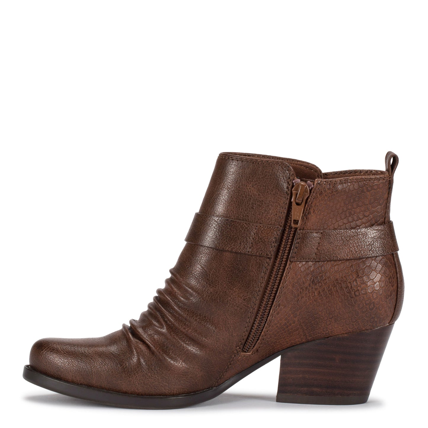 Peltz Shoes Women's Baretraps Rebel Boot Dark Brown REBEL-DKBRN