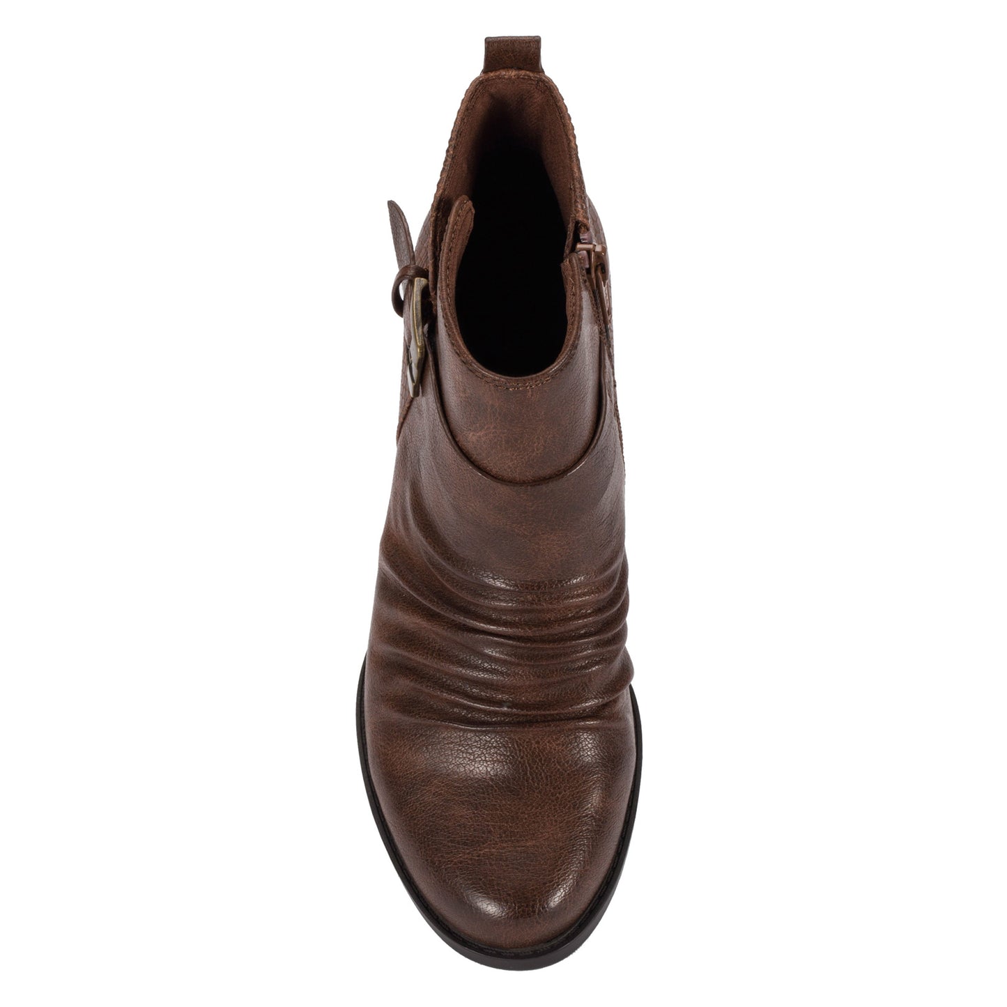 Peltz Shoes Women's Baretraps Rebel Boot Dark Brown REBEL-DKBRN