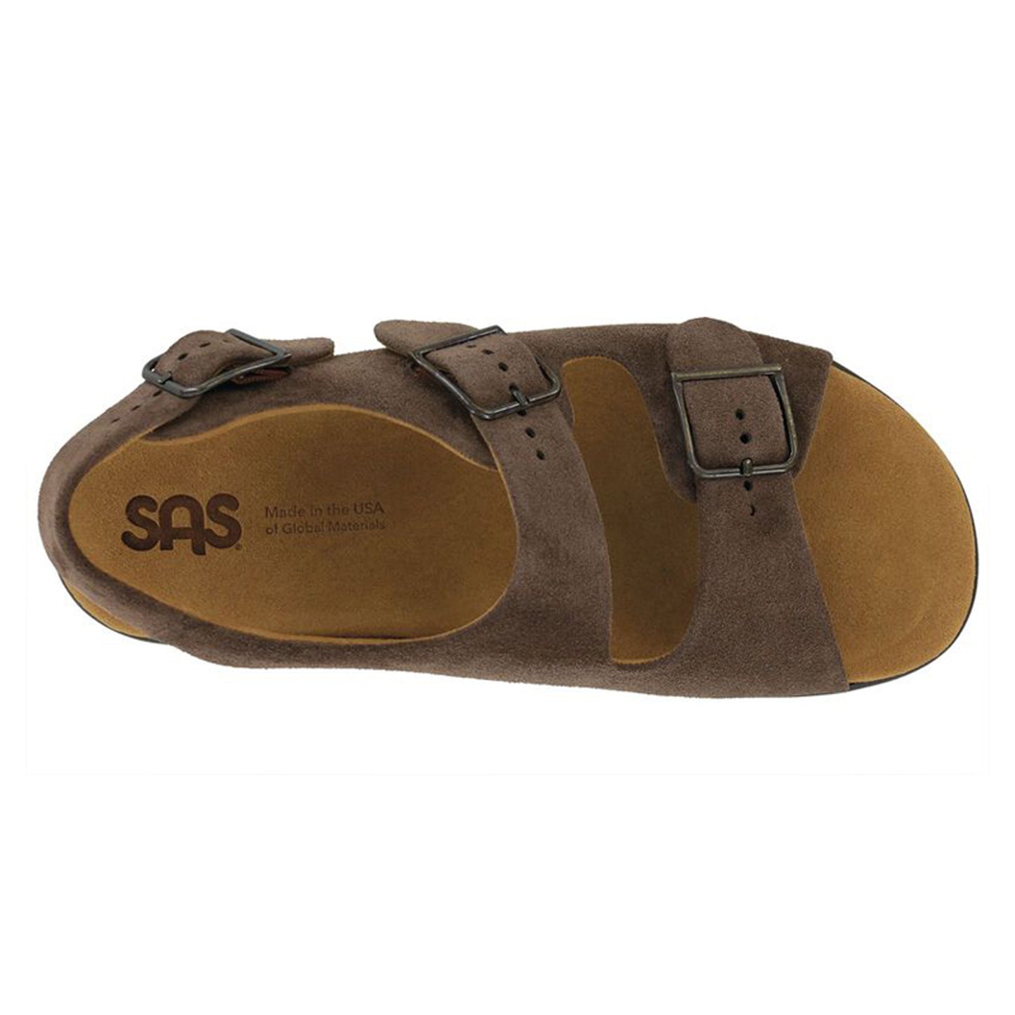 Peltz Shoes Women's SAS Relaxed Sandal TEDDY BROWN RELAXED TEDDY