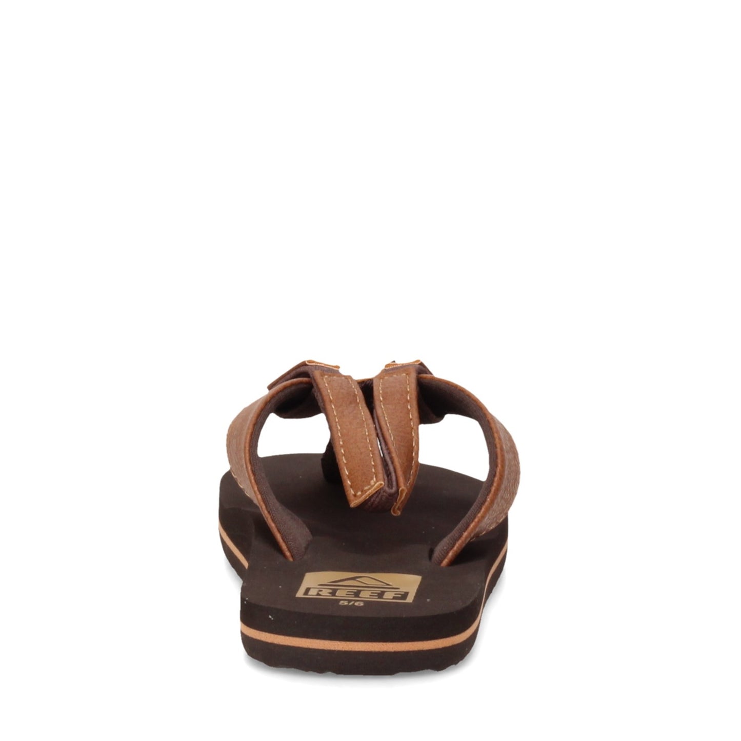 Peltz Shoes Boy's Reef Little Twinpin Sandal - Toddler & Little Kid Brown RF005176-BRO