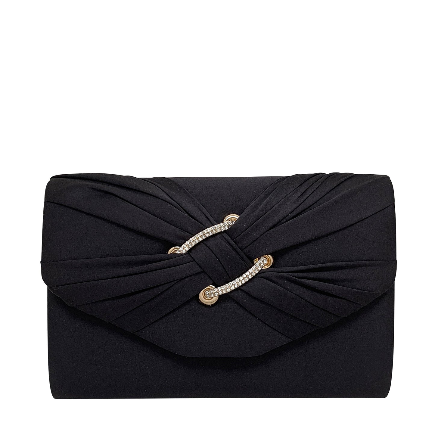 Peltz Shoes Women's La Regale Keliy Clutch BLACK RL30979-BLK